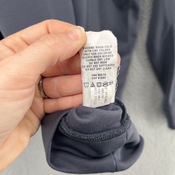 Under Armour Jacket Womens Grey Semi Fitted AllseasonGear Full Zip Size M - Picture 7 of 10